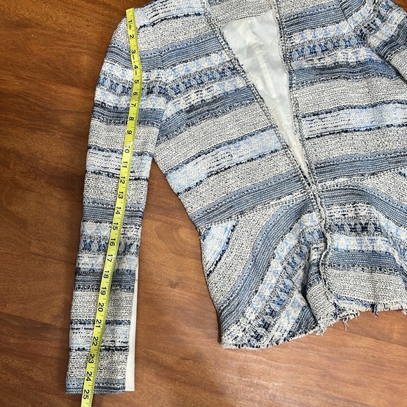 Rebecca Taylor Tweed Peplum Blazer Jacket - Picture 11 of 17